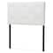 Baxton Studio Baltimore Modern White Faux Leather Upholstered Twin Size Headboard 125-6962 - alternate 2